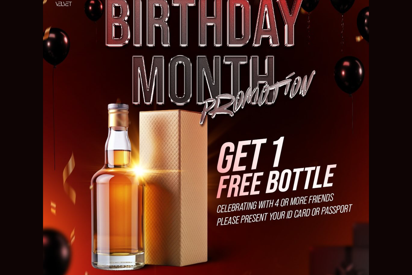 🎂BIRTHDAY MONTH PROMOTION