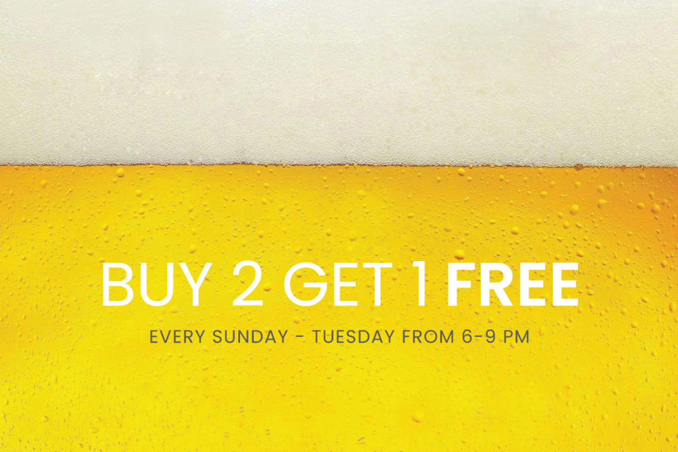 BUY 2 GET 1 FREE