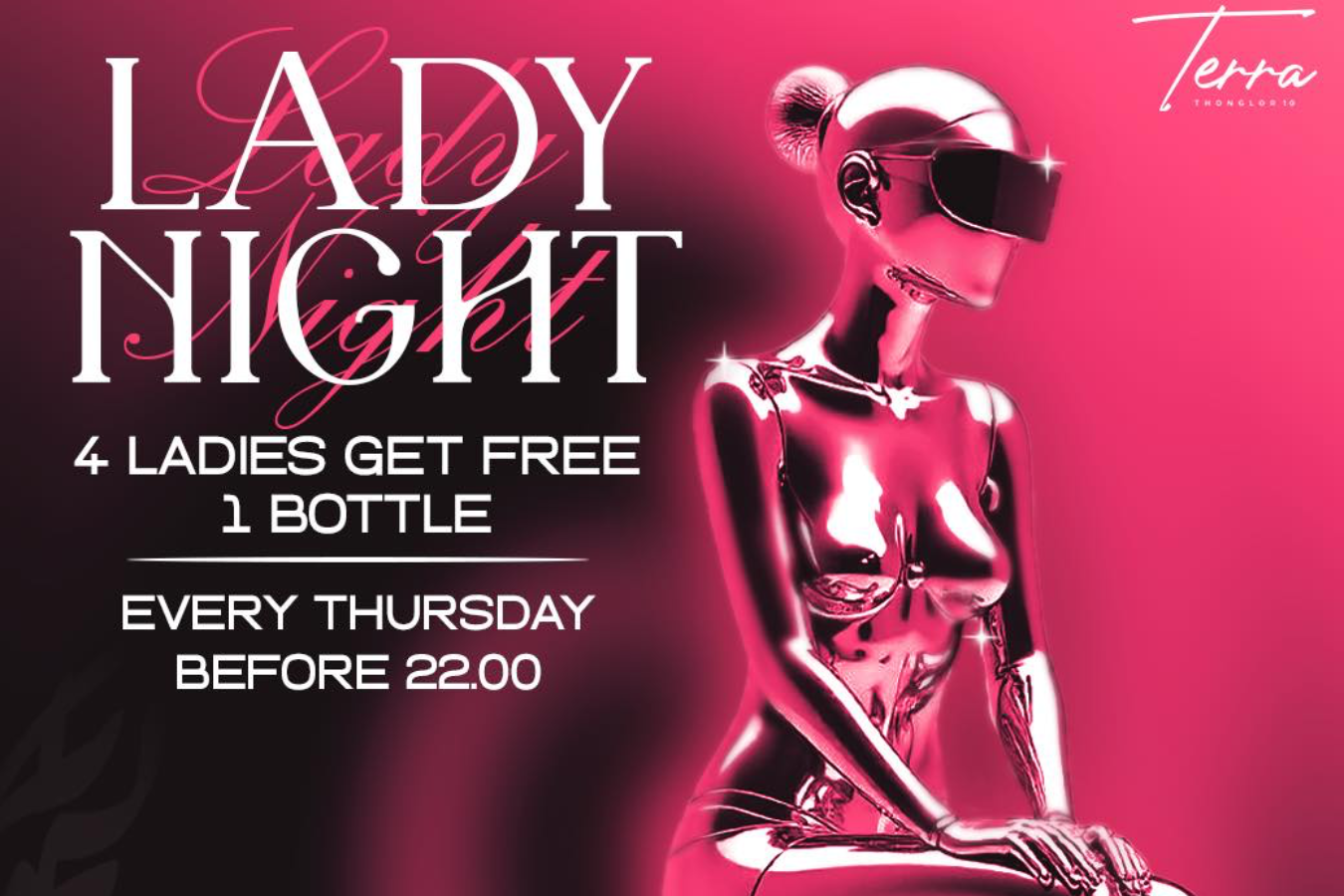 4 LADIES GET FREE 1 BOTTLE ❤️‍🔥