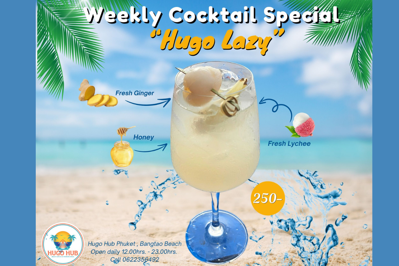 Weekly Cocktail Special Hugo Hub Signature
